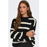 JDY Pulover 'Justy' kremna / črna | Shoptok.si