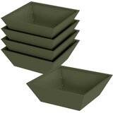  Vrtna saksija 5 pcs Maslinasto zelena 50 x 50 x 15 cm | Eponuda.com