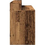  Radni stol s LED svjetlima boja starog drva 120x55x91 cm drveni | shoptok.hr