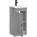  Kupaonski umivaonik s sudoperom Siva Sonoma 42 x 40 x 84,5 cm | Eponuda.com