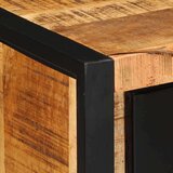 vidaXL Komoda 55x35x70 cm trden robusten mangov les in kovina | Shoptok.si