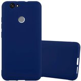 Cadorabo Case, združljiv s Huawei v Candy Tarmno Blue - zaščitna prevleka iz fleksibilnega silikona TPU, (20570908) | Shoptok.si