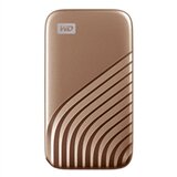 Western Digital Vanjski prijenosni disk WD My Passport SSD USB-C, 1 TB, zlatna | shoptok.hr