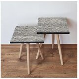 Hanah home sklapajući Stočić 2 Komada 2SHP328 - Bež
