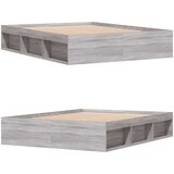  Posteljni okvir siva sonoma 140x190 cm | Shoptok.si