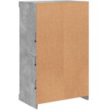  Komoda s LED svjetlima siva boja betona 60,5x37x100 cm | shoptok.hr