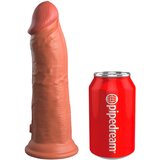 King Cock Elite 8 - dildo s vakuumskim postoljem (20 cm) - tamno prirodna | shoptok.hr