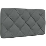 vidaXL Vzglavna stranica temno siva 80 cm blago Cene