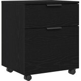 Kabinet za datoteke s ladicama Crni hrast 45 x 38 x 54 cm | Eponuda.ba