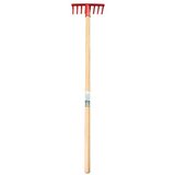 Strend Pro otroške kovinske grablje z lesenim ročajem 8 zob, 90 cm SLT 211807 Cene