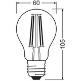  LED sijalica sa senzorom sumraka CLASSIC FILAMENT A60 E27/7,3W/230V 2700K -Osram | Eponuda.com