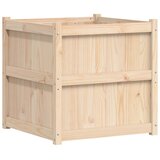  Vrtna sadilica 70 x 70 x 70 cm od masivne borovine | shoptok.hr
