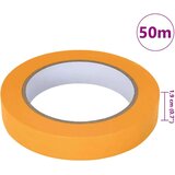 vidaXL Maskirni trakovi za slikarje 6 pcs Rumena 19mm x 50m Papir | Shoptok.si