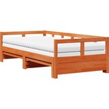  Dnevni krevet na razvlačenje s madracima 80x200 cm od borovine | shoptok.hr