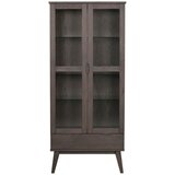 Rowico Smeđa vitrina u dekoru hrasta 82x185 cm Filippa – | shoptok.hr