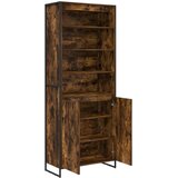  Visoki ormari Dimni hrast 79 x 36 x 200 cm Konstruirano drvo | shoptok.hr
