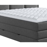 MID.YOU POSTELJA BOXSPRING 180 cm x 200 cm , tekstil antracit | Shoptok.si