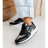Gemre Black checkered sneakers Afifah | Shoptok.si