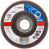 Bosch Lamelni brusni disk Profess for Metal 2608607352, Ravni, ∅115 mm, P120, 10 komada Cene