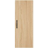  Zidni ormarić boja hrasta 34,5 x 34 x 90 cm konstruirano drvo | shoptok.hr