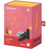 Satisfyer Vibrator za pare Double Fun, črn | Shoptok.si