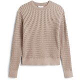 Tommy Hilfiger Pulover svetlo bež | Shoptok.si