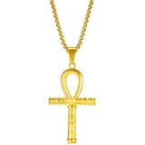 Ogrlica OC-22859 - Zlatna KP22859 | shoptok.hr