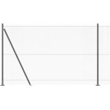  Heksagonalna ograda s betonskom osnovom 10 x 1,5 m Siva Mreža | shoptok.hr