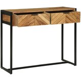 Konzolna stolica Smeđa 90 x 35 x 75 cm Čvrsto drvo akacije | shoptok.hr