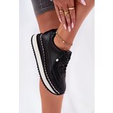 Big Star Women's Leather Sneakers On Platform | shoptok.hr
