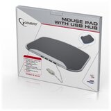 Gembird Podloga za miš sa USB HUB 4 porta, UHB-MP-224 Cijene