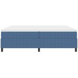  Krevet s opruga kutije Plava i bijela 200 x 200 cm | shoptok.hr