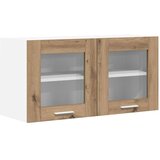  Viseći ormarić Umjetnički hrast i bijela 80 x 31 x 40 cm | shoptok.hr