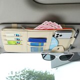 Generic Večfunkcijsko držalo za shranjevanje avtomobilskih sončnih ščitnikov, držalo za sponke za avtomobilska očala, (21126232) | Shoptok.si