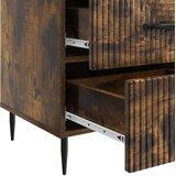  Noćni ormar Dimljeni hrast 43 x 41 x 66,5 cm Konstruirano drvo | shoptok.hr