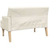  Klupa s jastucima boja platna 113 x 64 5 x 75 5 cm od tkanine | shoptok.hr