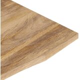  Ploča za radni stol zaobljena 90x50x2,5 cm od drva manga | shoptok.hr