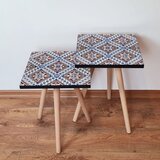 Hanah home set klub stočića 2Shp32, 2 komada, Šareni | ePonuda.com