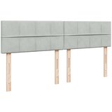  Krevet s oprugama i madracem svjetlosivi 180x200 cm baršunasti | shoptok.hr