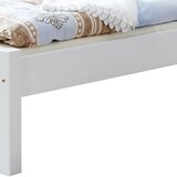 MID.YOU Postelja Bora, Bela, Masivno, 100x200 | Shoptok.si