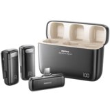 Remax bežični mikrofon lavalier K15 2u1 za mobilni telefon type-c crni Remax bežični mikrofon lavalier K15 2u1 za mobilni telefon type-c crni Slike