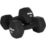  HEX 2x10kg neoprenske bučice od lijevanog željeza, REBEL ACTIVE Slike
