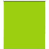 vidaXL Roleta Blackout listi zeleni 130x150 cm Širina tkanine 126,6 cm | Shoptok.si