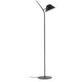 Kave Home Crna stojeća svjetiljka s metalnim sjenilom (visina 152 cm) Aurelia – | shoptok.hr