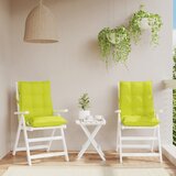  The Living Store Blazina za stol 2 kosa živo zelena oxford tkanina - Blazina Za Stol Z Nizkim Naslonjalom, (21487324) | Shoptok.si