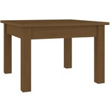 Furnova Klubska mizica medeno rjava 45x45x30 cm trdna borovina, (21914093) | Shoptok.si
