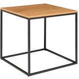 House Nordic Dodatna miza iz hrastovega dekorja Vita, 45 x 45 cm | Shoptok.si