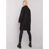 Fashion Hunters OH BELLA Black bouclé coat | shoptok.hr