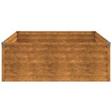 Povišena vrtna gredica 100 x 100 x 36 cm od čelika COR-TEN | shoptok.hr