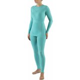 Viking Gaja Bamboo Lady Set Base Layer Blue Turquise M Termo donje rublje | shoptok.hr